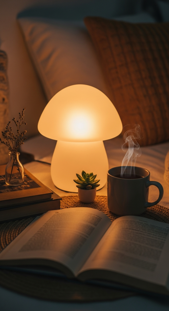 Use Mushrooms In Cozy Corners