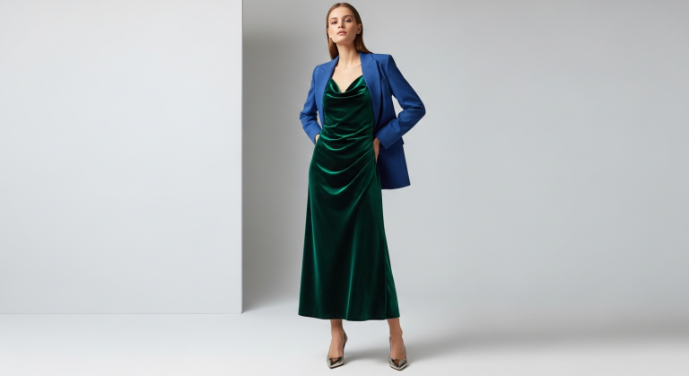 Velvet Slip Dress Ideas