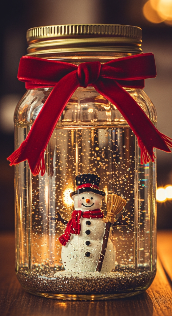 Vintage-Inspired Snow Globe