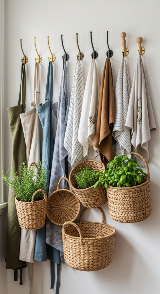 Wall Hooks With Stylish Accessories