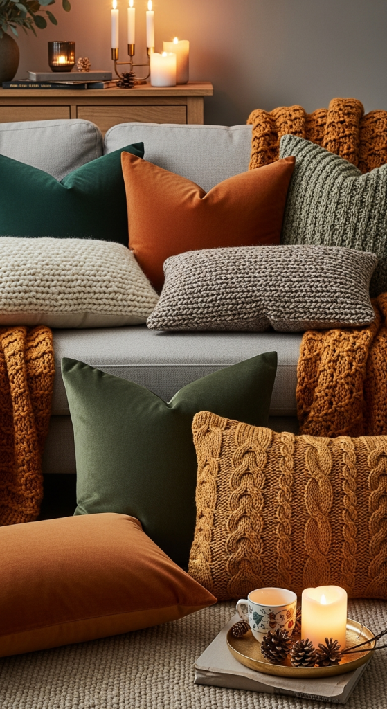 Winter-Inspired Cushion Covers