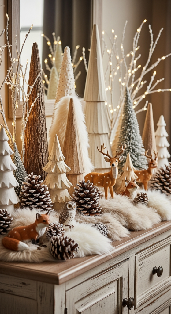 Winter Woodland Themed Console