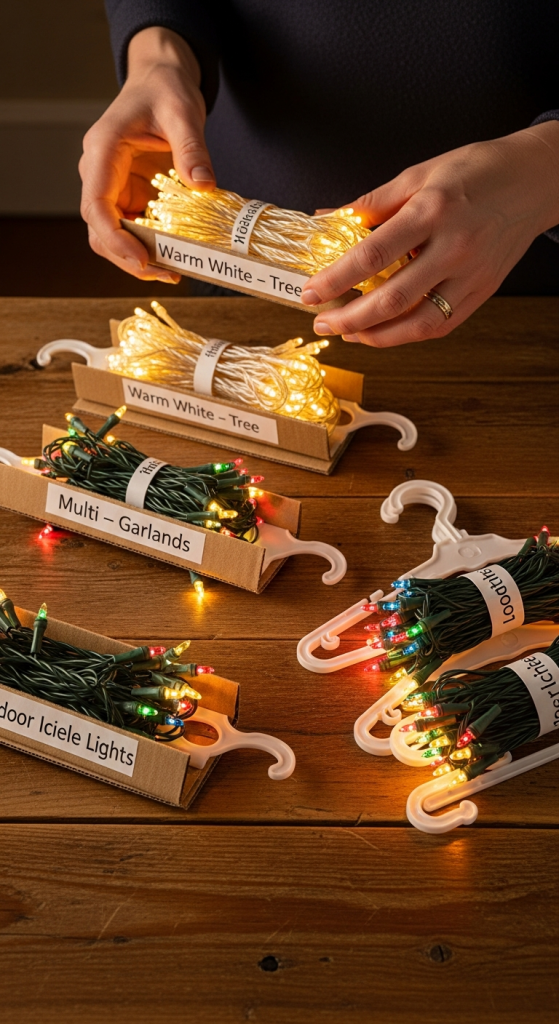 Wrap Christmas Lights the Smart Way