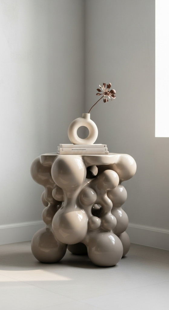 Abstract Blob Accent Tables