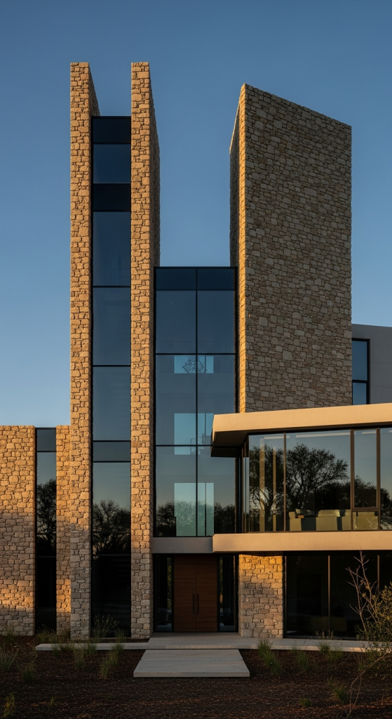 Castle Homes With Balconies And Terraces