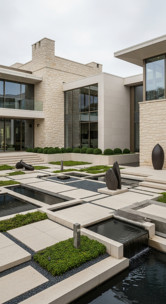 Castle Homes With Modern Rooflines