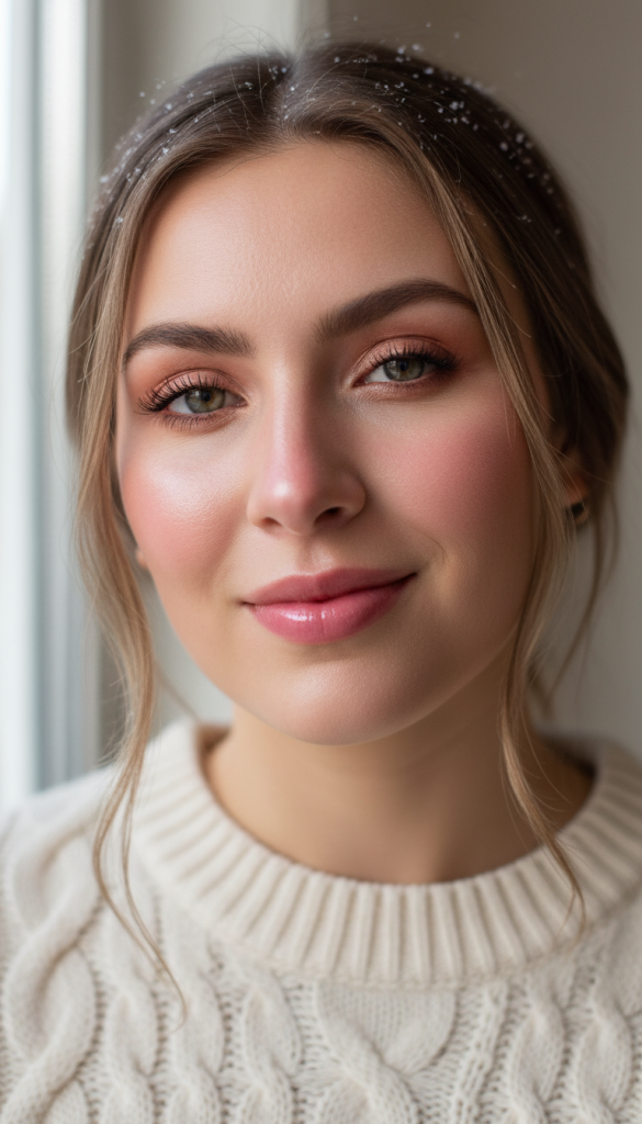 Classic Rosy Cold Girl Look