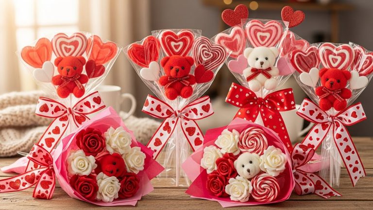 DIY Lollipop Bouquet Ideas for Valentine’s Day