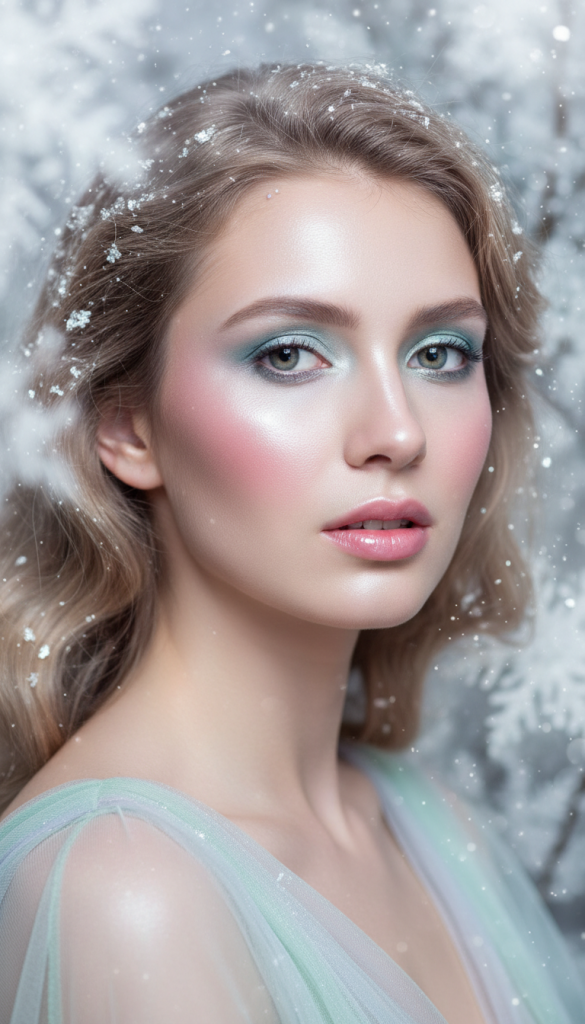 Dewy Snow Angel Look