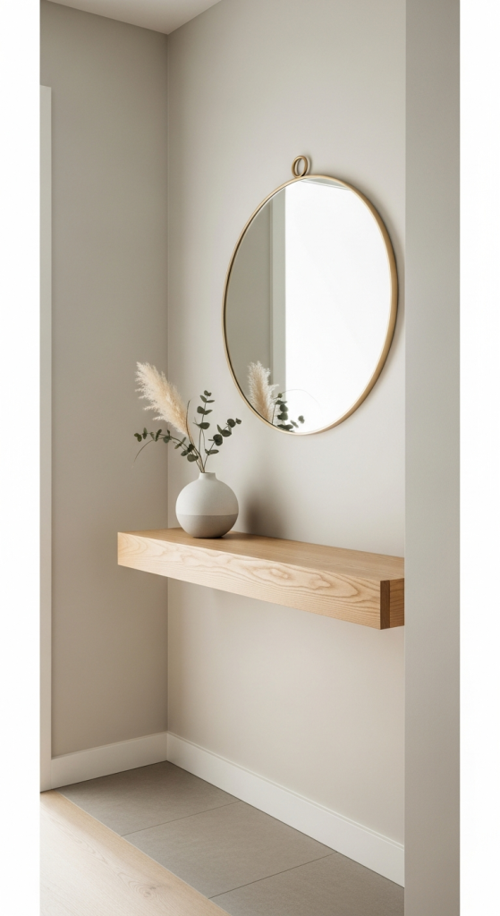 Floating Console Table