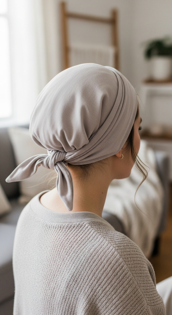 Full Hair Wrap Bandana Style