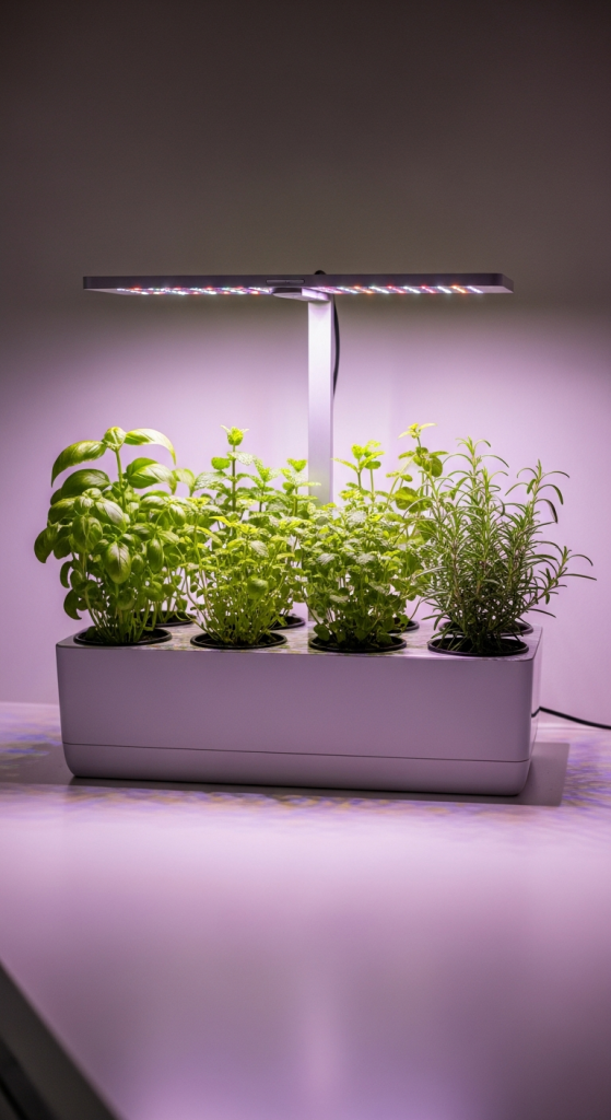 Grow Light Herb Garden