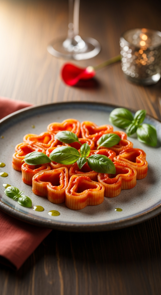 Heart-Shaped Pasta Night