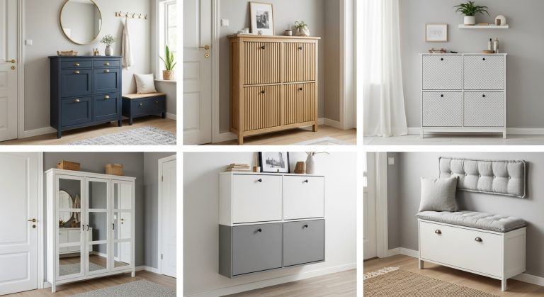 IKEA Hemnes Shoe Cabinet Hack Ideas