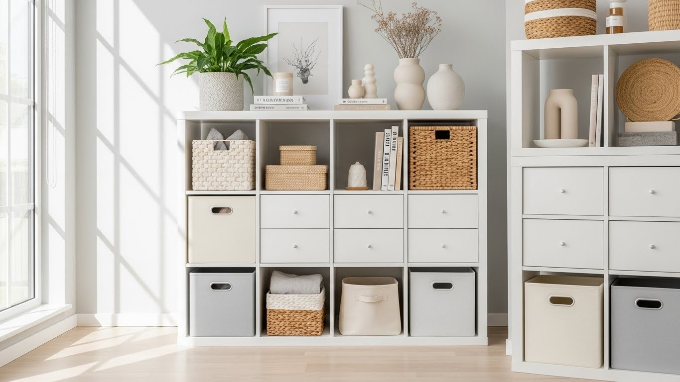 IKEA Kallax Hack Storage Ideas
