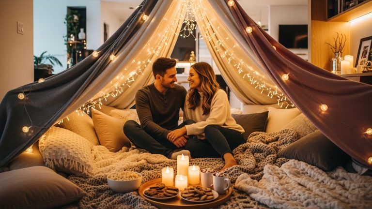 Indoor Fort Date Night Ideas
