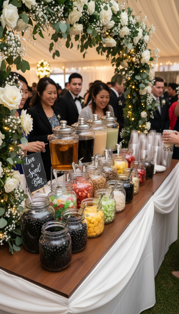 Interactive Topping Bar Station