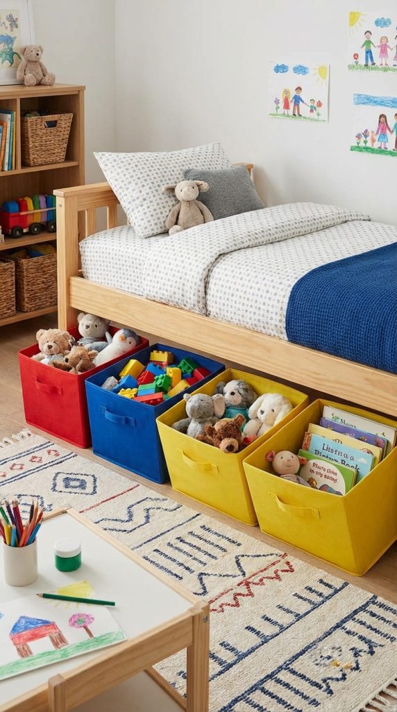 Kids or Toy Storage Under the Bed