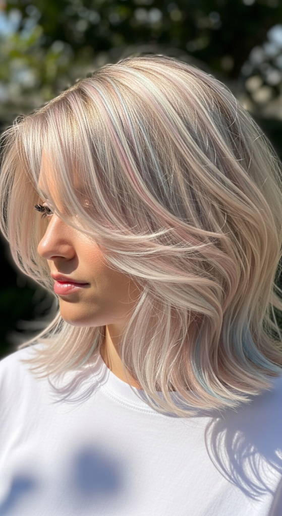 Kitty Cut With Highlights