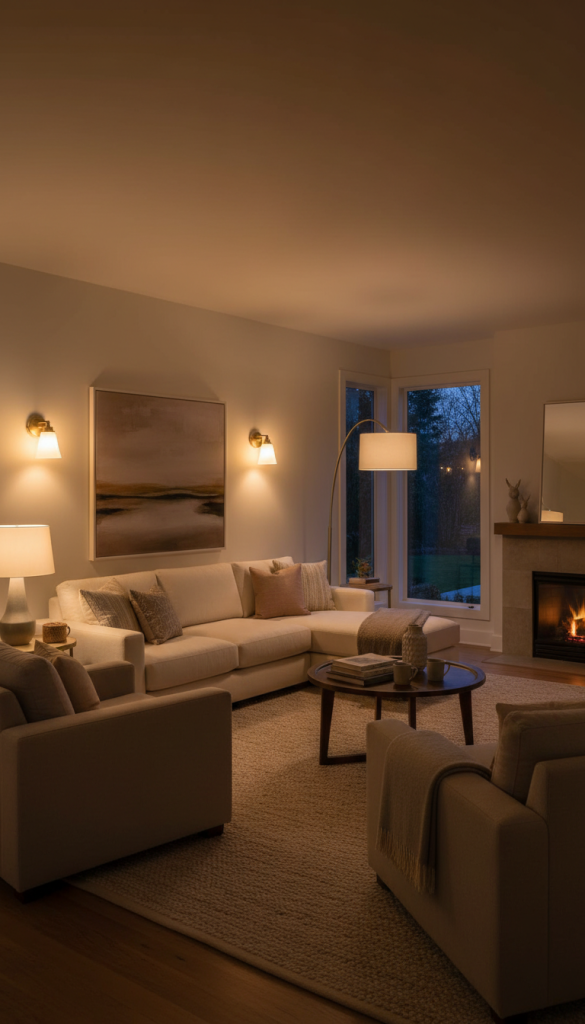 Living Room Mood Lighting Hack