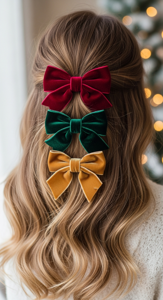 Loose Waves With Center Bow Stack