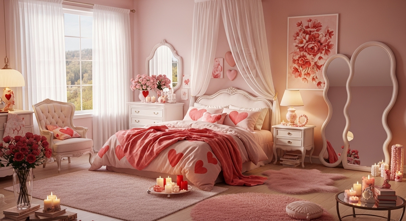 Lovecore Aesthetic Bedroom Decor Ideas