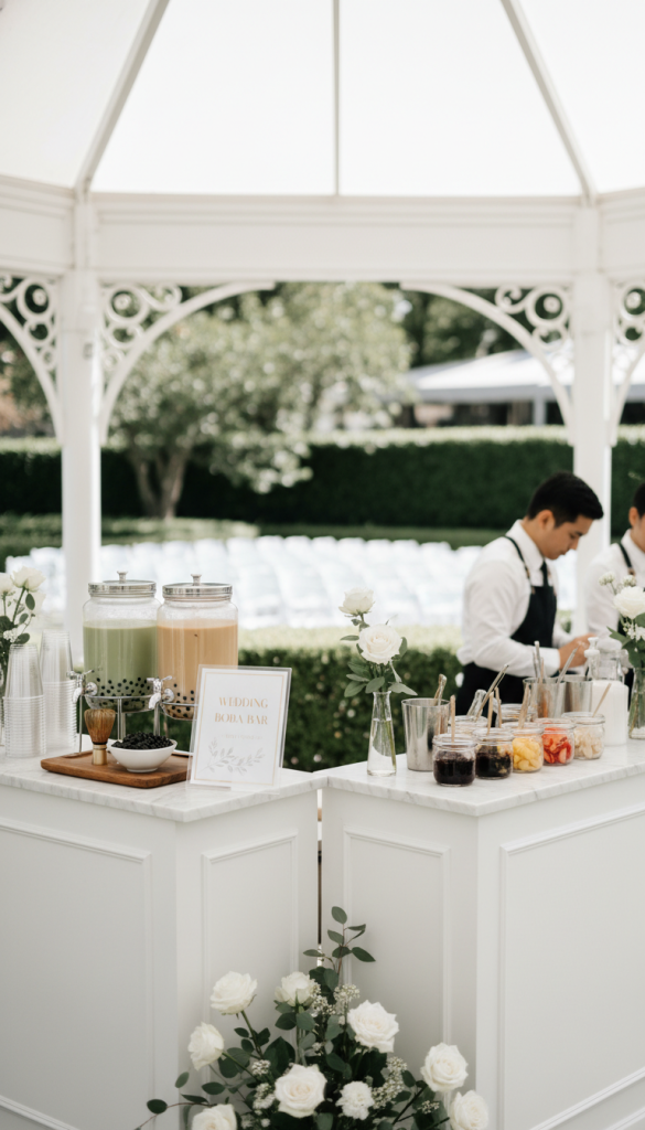 Matcha and Milk Tea Focused Station