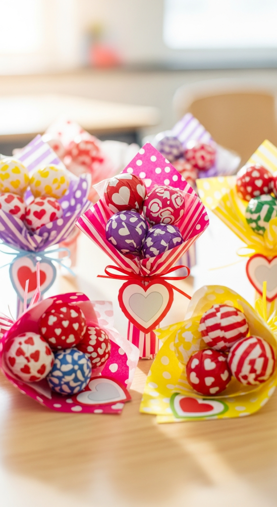 Mini Lollipop Bouquet For Classmates