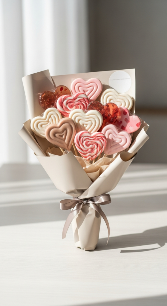 Minimalist Lollipop Bouquet