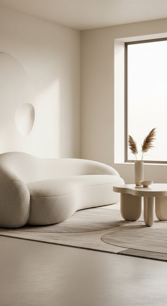 Minimalist Neutral Blob Furniture