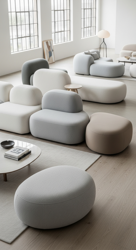 Modular Blob Seating Systems