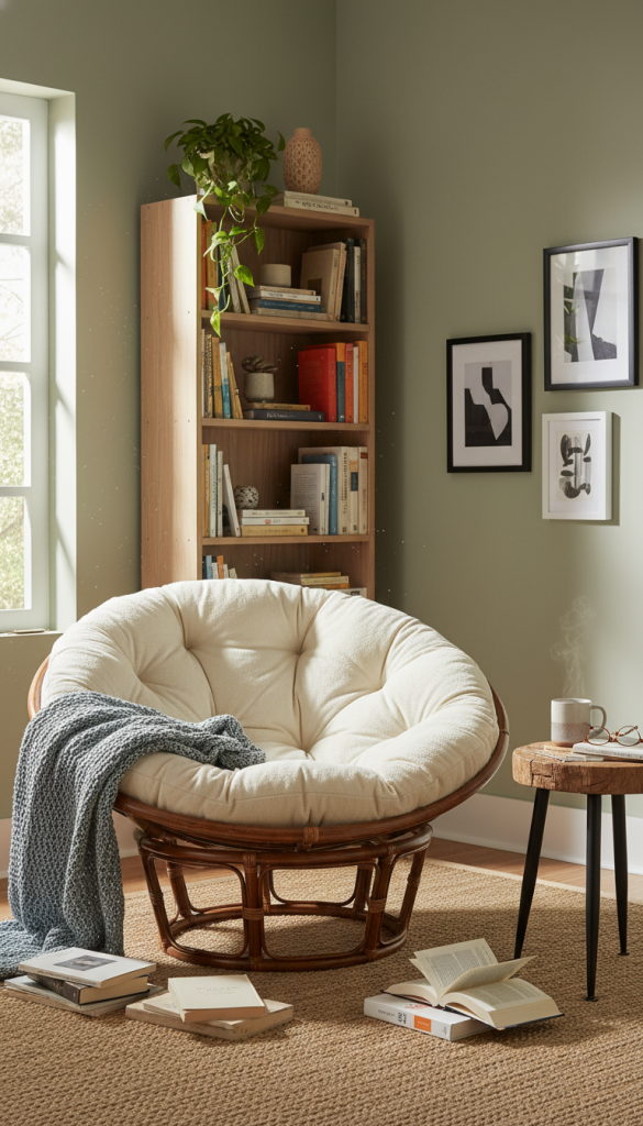 Papasan Chair for Casual Comfort