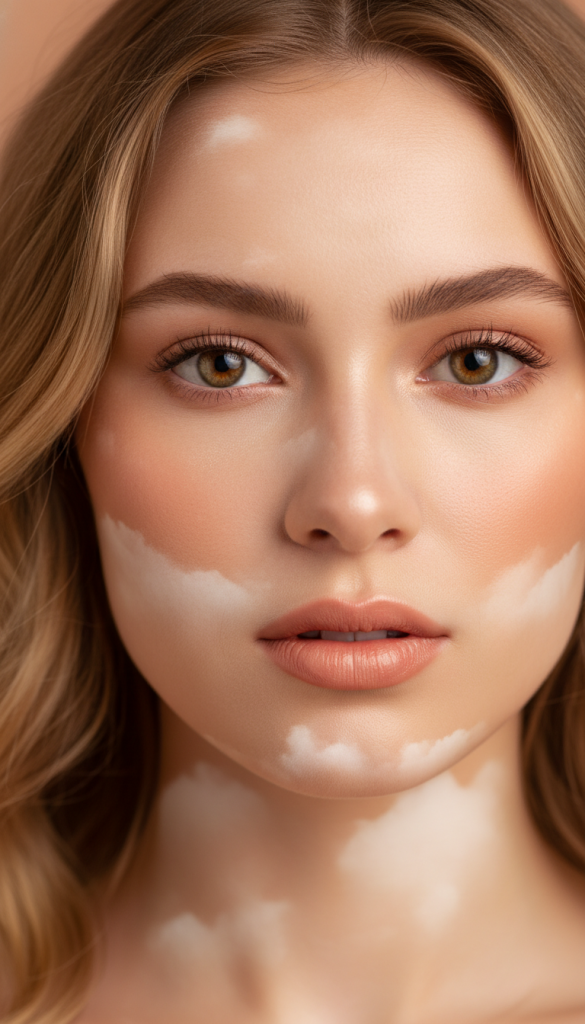 Peach-Toned Soft Matte Makeup