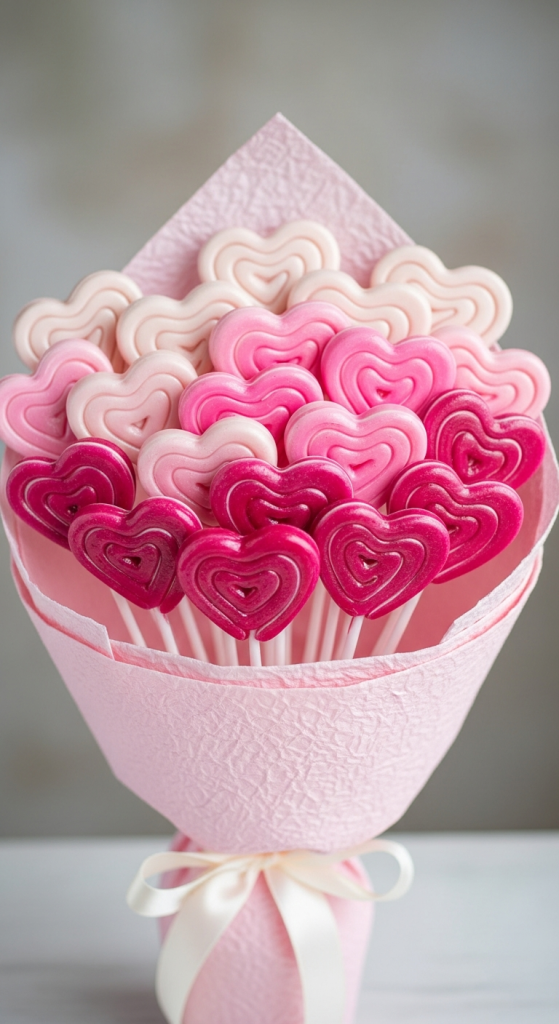 Pink Ombre Lollipop Bouquet