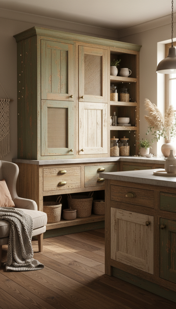 Reclaimed-Style Antique Brass Hardware