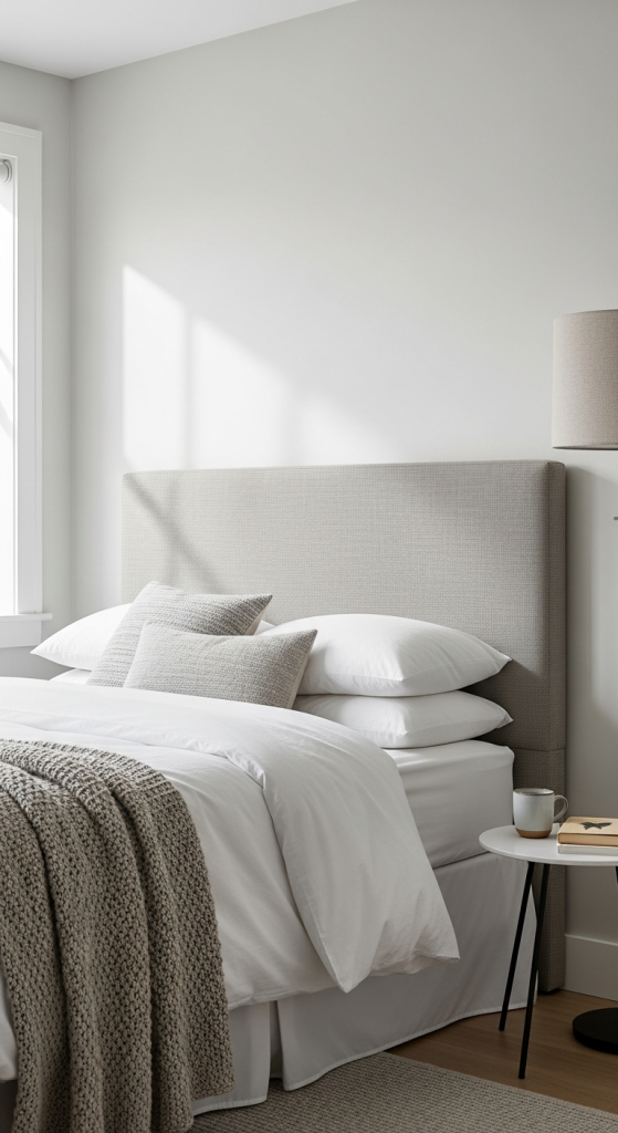 Simple Rectangular Upholstered Headboard