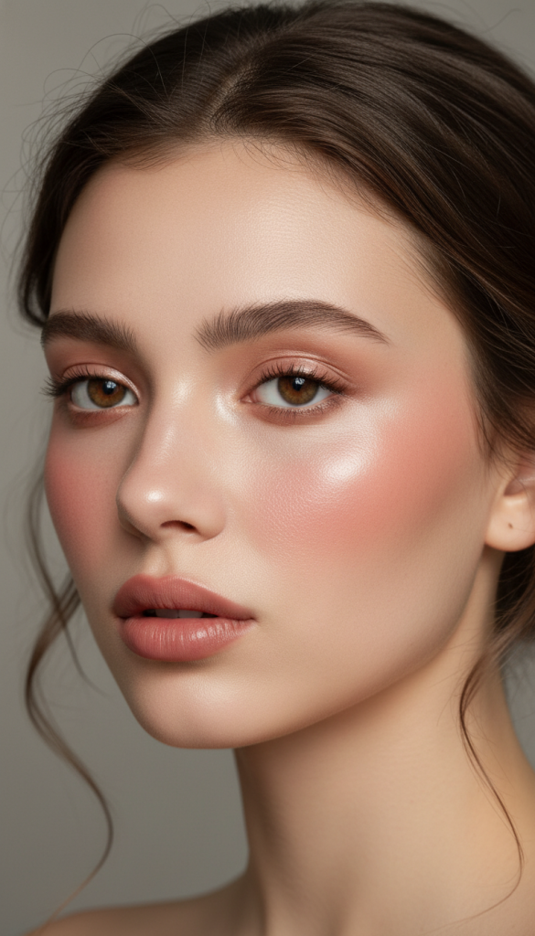 Soft Matte Cloud Skin with Blush Focus