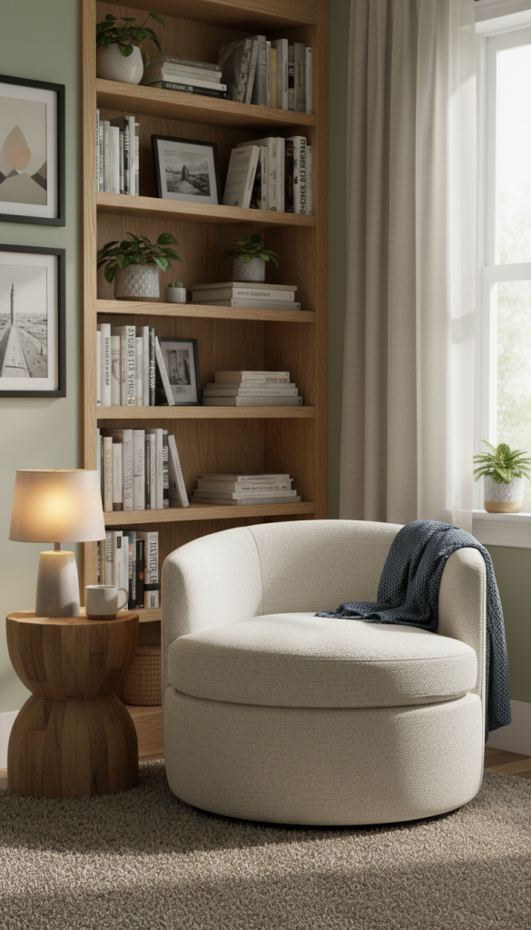 Swivel Chair for Flexible Comfort