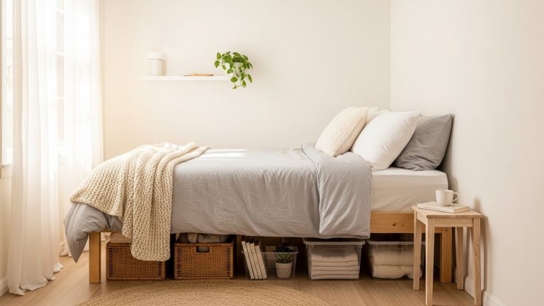 Under Bed Storage Hacks for Small Rooms
