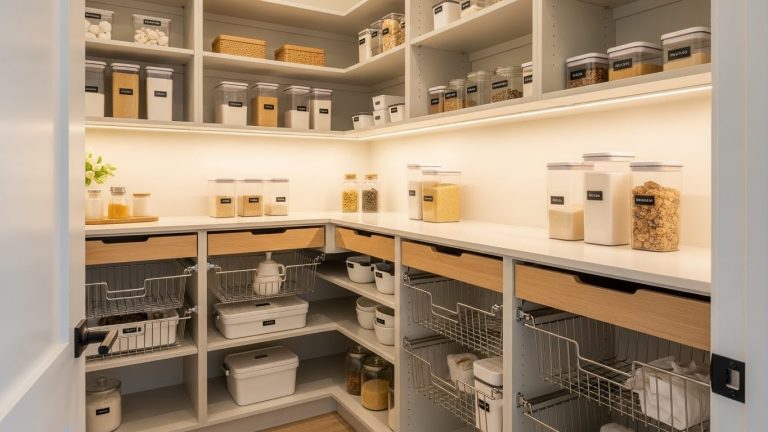 Walk-In Pantry Organization Systems