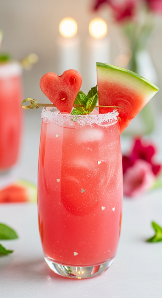 Watermelon Glitter Fizz