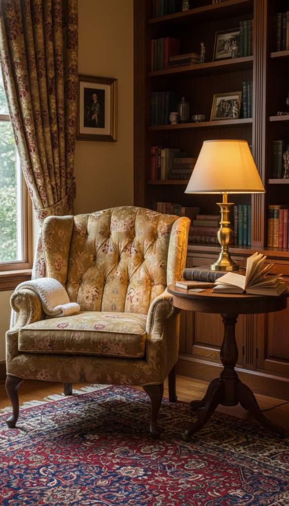 Wingback Chair for Classic Comfort