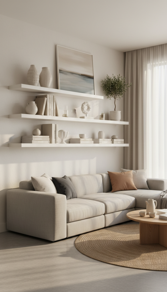 Add Floating Shelves