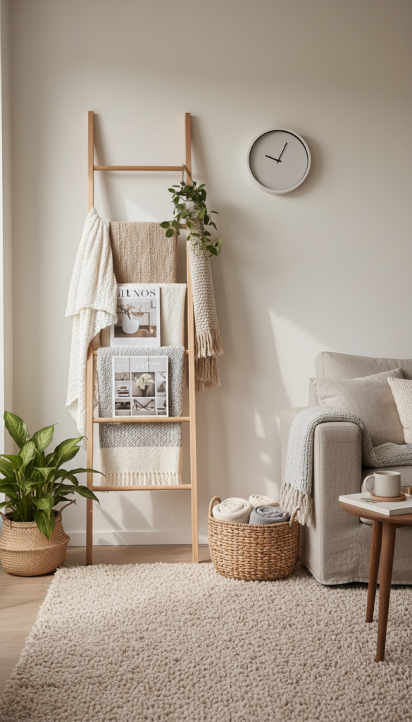 Add a Decorative Ladder