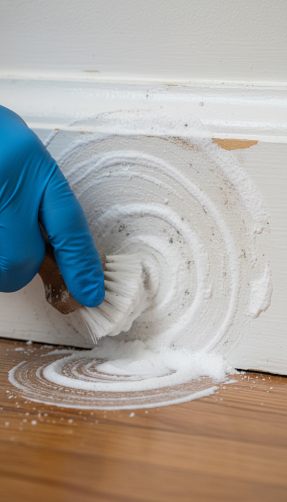 Baking Soda Paste for Tough Stains