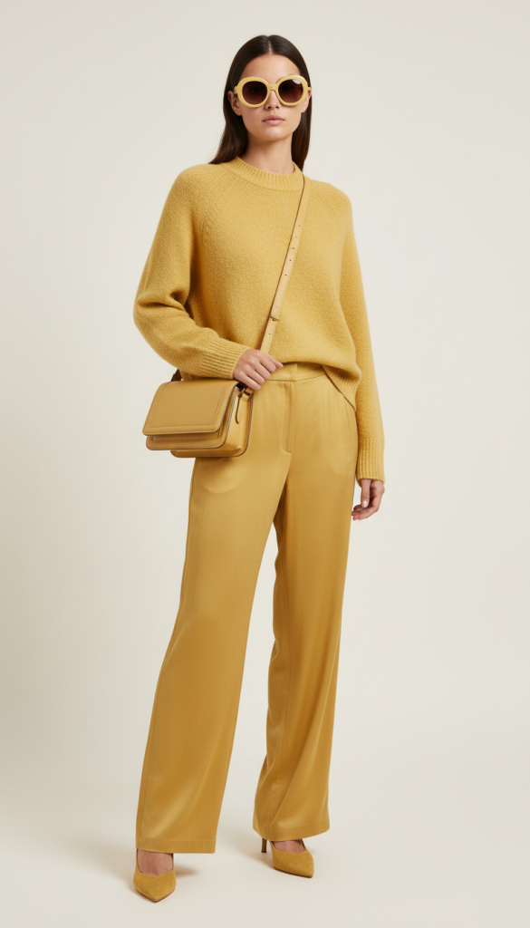 Butter Yellow Statement Accessories Look