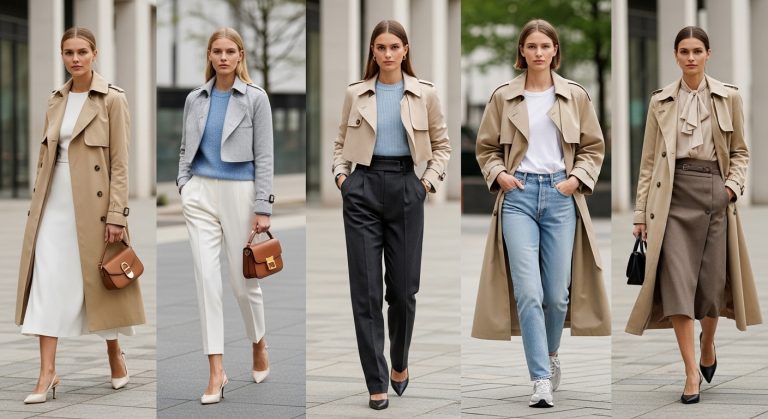 Chic Ways to Style a Trench Coat for Spring Transition