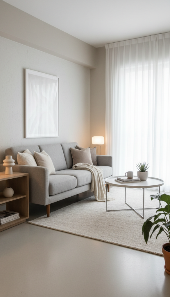 Choose Furniture with Slim Profiles