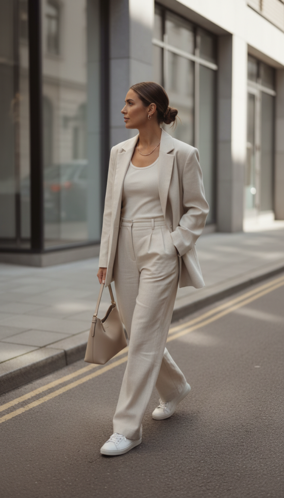 Comfortable White Sneakers