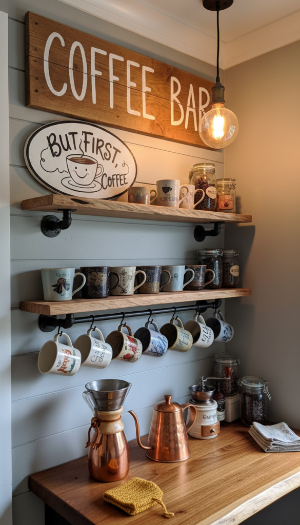 DIY Personalized Coffee Station
